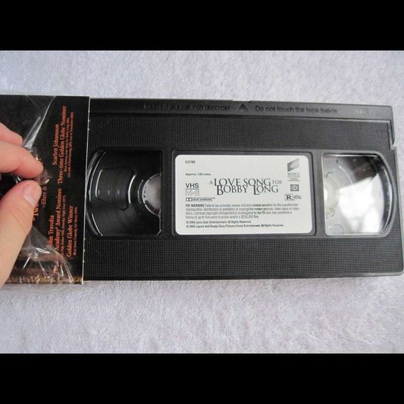 A Love Song for Bobby Long Travolta Johansson VHS Cassette Tape Bundle for $1 - Picture 4 of 4
